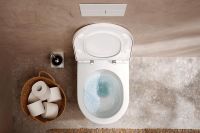 Vorschau: hansgrohe EluPura S Wand-WC Set 540 AquaHelix Flush mit WC-Sitz Slim SoftClose, weiß