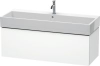 Duravit L-Cube Waschtischunterschrank wandhängend 118x46cm mit 1 Schublade für Vero Air 235012, weiß, LC617901818