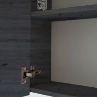 Vorschau: RIHO Porto Wave Badmöbelset 120cm, 2 Auszüge, Spiegelschrank