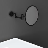 Vorschau: Cosmic Architect S+-Essentials Wand-Kosmetikspiegel Ø 20cm, 5-fache Vergrößerung, schwarz matt 2353685