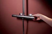 Vorschau: hansgrohe Raindance Alive S Puro Duschsystem 300 EcoSmart, Ecostat Element, chrom