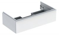 Geberit iCon Unterschrank für Waschtisch mit 1 Schublade, Breite 90cm weiß hochglanz