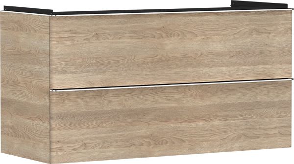 hansgrohe Xelu Q Waschtischunterschrank 118x47,5cm, 2 Schubkästen