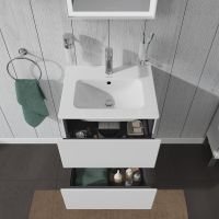 Vorschau: Duravit L-Cube Waschtischunterschrank wandhängend 52x42cm mit 2 Schubladen für ME by Starck 233653