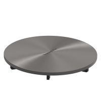 Vorschau: hansgrohe RainDrain Staro Fertigset Ablaufgarnitur für Duschwanne, brushed black chrome 60058340