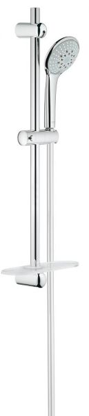 Grohe Euphoria 110 Champagne Brausestangenset 3 Strahlarten, Brausestange 60cm, chrom