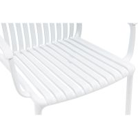 Vorschau: KETTLER LAGO Lounge Sessel mit Armlehne, weiß 0302908-5000