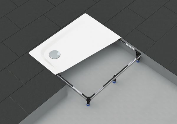 Kaldewei Duschwannenfussrahmen FR5300 120x120cm FLEX