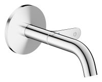 AXOR One Waschtischarmatur Unterputz für Wandmontage Select mit Auslauf 16cm, chrom 48180000