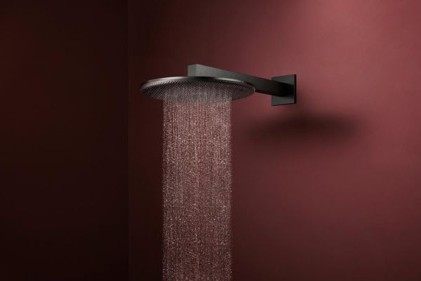 hansgrohe Raindance Alive S Duschkopf 300 1 Strahlart brushed black chrome 24520340