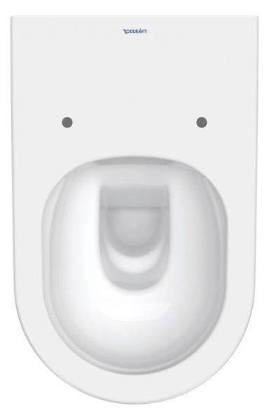 Duravit D-Neo Stand-WC, Tiefspüler, spülrandlos, WonderGliss, weiß