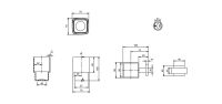 Vorschau: Villeroy&Boch Elements-Striking Zahnputzbecher für Wandmontage TVA15201900061