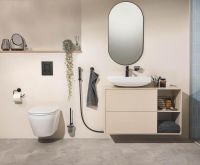 Vorschau: Grohe Euro Keramik Wand-WC Set mit WC-Sitz, weiß