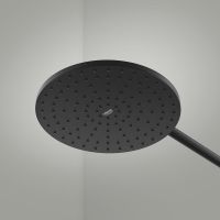 Vorschau: Grohe Vitalio Joy+ 280 Kopfbrause 1-strahlig mit AquaCalibrator, schwarz matt 1142782430