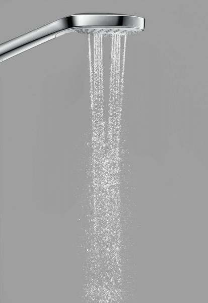 Hansgrohe Croma Select E Handbrause Multi, EcoSmart 9 l/min, weiß/chrom