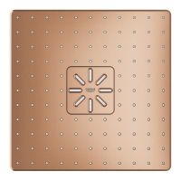 Vorschau: Grohe Rainshower 310 SmartActive Cube Kopfbrause, warm sunset gebürstet26479DL0