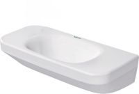 Vorschau: Duravit DuraStyle Handwaschbecken 50x22cm, ohne Überlauf, ohne Hahnloch, WonderGliss, weiß