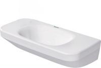 Vorschau: Duravit DuraStyle Handwaschbecken 50x22cm, ohne Überlauf, ohne Hahnloch, weiß 0713500000