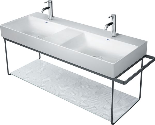 Duravit DuraSquare Metallkonsole Wandhängend zu Waschtisch 235312, chrom