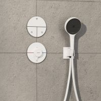 Vorschau: Hansgrohe ShowerSelect Comfort S Thermostat UP, 1 Verbraucher, weiß matt