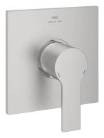 Vorschau: Grohe Allure Einhand-Brausebatterie, eckig, supersteel 19317DC1