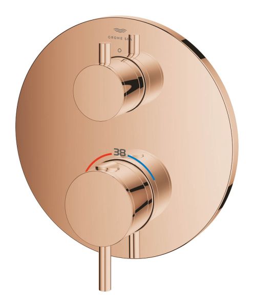 Grohe Atrio Duscharmatur Thermostat mit Absperrventil