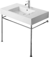 Duravit Vero Metallkonsole bodenstehendWandmontage zu Waschtisch 032912, chrom 0030731000