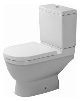 Duravit Starck 3 Stand-WC für Kombination Tiefspüler, Spülrand, WonderGliss weiß 01260100001