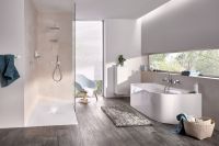 Vorschau: Bette BetteLux Oval I Silhouette Vorwand-Badewanne