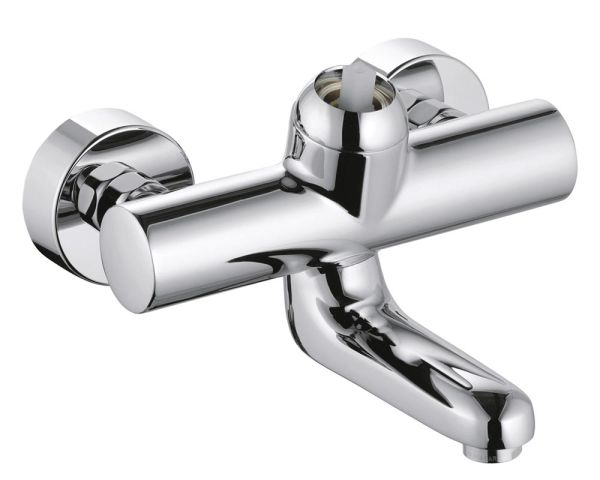 Kludi Provita Wand-Einhandmischer ohne Hebel, Ausladung 183mm, chrom 335300500