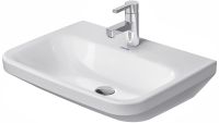 Vorschau: Duravit DuraStyle Waschtisch rechteckig 60x44cm, 1 Hahnloch, ohne Überlauf, WonderGliss, weiß 23246000001