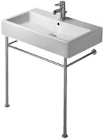 Duravit Vero Metallkonsole bodenstehendWandmontage zu Waschtisch 045470 und 235070, chrom 0030751000