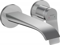 Vorschau: Hansgrohe Vivenis Einhebel-Waschtischarmatur Unterputz für Wandmontage mit Auslauf 19,5 cm, chrom 75050000