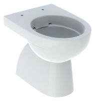 Geberit Renova Stand-WC Tiefspüler, Abgang vertikal, teilgeschlossene Form, Rimfree, weiß 500399012