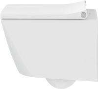 Vorschau: Duravit Viu Wand-WC 48x37cm, eckig, WonderGliss, weiß 25730900001