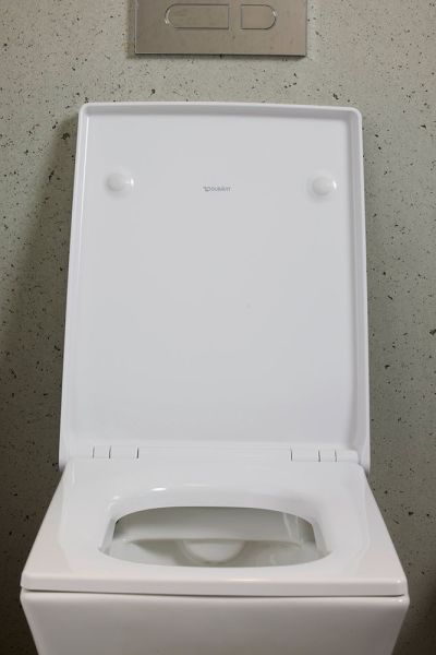 Duravit Viu Wand-WC 57x37cm, eckig, HygieneGlaze, rimless, weiß 2511092000