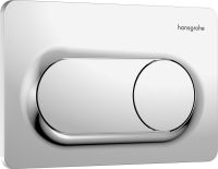 Vorschau: hansgrohe iFrame Original S Betätigungsplatte, rund, für 2-Mengen-Spülung Vorschau: hansgrohe iFrame Original S Betätigungsplatte, rund, für 2-Mengen-Spülung