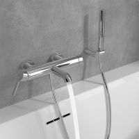 Vorschau: Villeroy&Boch Skyla Einhebel-Badewannenarmatur, chrom TVS11600300061