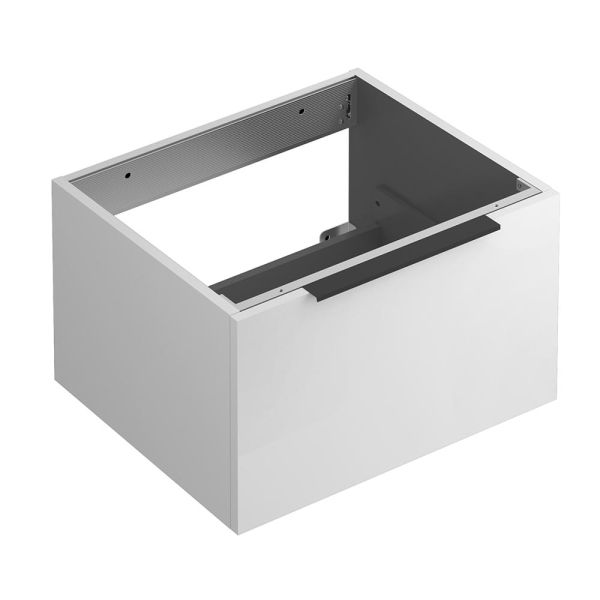Kludi ICOS Waschtischunterschrank 60x50cm mit 1 Auszug, weiß matt 50S6053