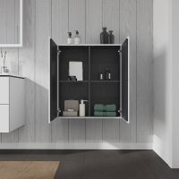 Vorschau: Duravit L-Cube Halbhochschrank 70x80x36,3cm mit 2 Türen