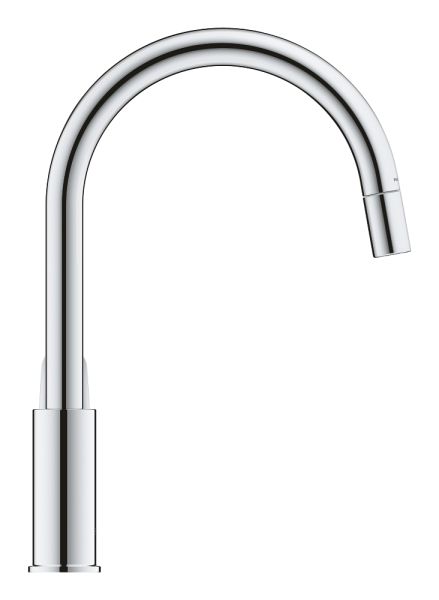 Grohe Start Flow Einhand-Spültischbatterie mit herausziehbarer Laminarbrause, chrom 30569000