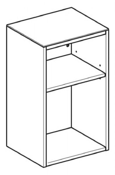 Geberit Smyle Square Seitenschrank offen