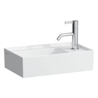 Kartell by Laufen Handwaschbecken, Becken links, 46x28cm weiß