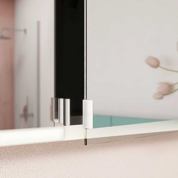 Burgbad rl20 Spiegelschrank Griff chrom