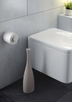 Vorschau: Cosmic Saku Toilettenbürstengarnitur Standmodell, grau matt 2522800 1
