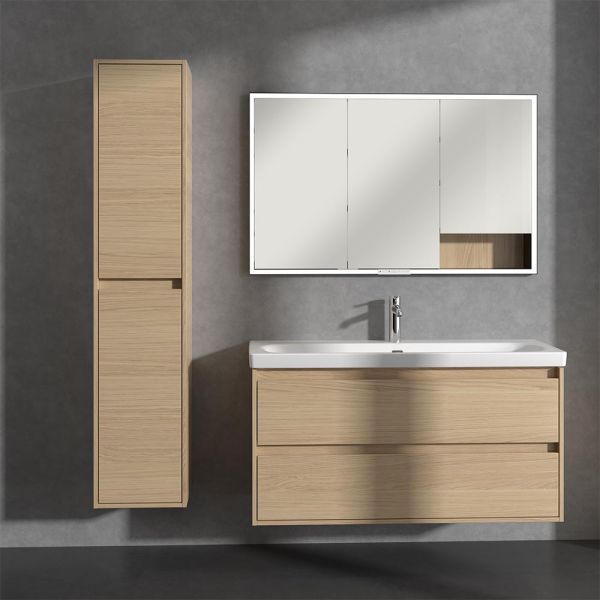Villeroy&Boch Skyla Hochschrank 170x35cm, 2 Türen, Anschlag links, nordic oak C80100VJ 