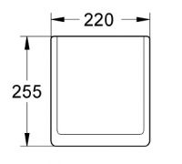 Vorschau: Grohe Abdeckplatte komplett für WC-Druckspüler, weiß