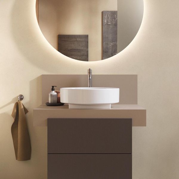 Duravit Balcoon Aufsatzbecken 45cm rund, weiß 240945AA79 