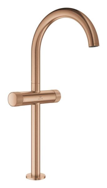 Grohe Atrio 2-Griff-Waschtischarmatur XL-Size für Aufsatzbecken, Knopfbetätigung
