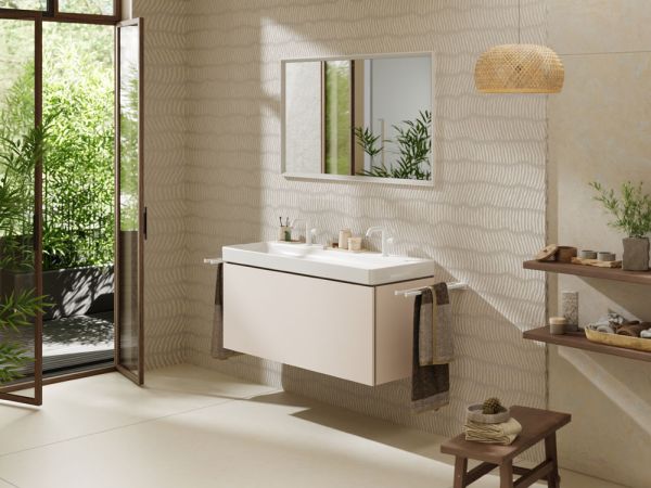 hansgrohe Xilesa E Unterschrank 118x47cm für Waschtisch mit 1 Schubkasten